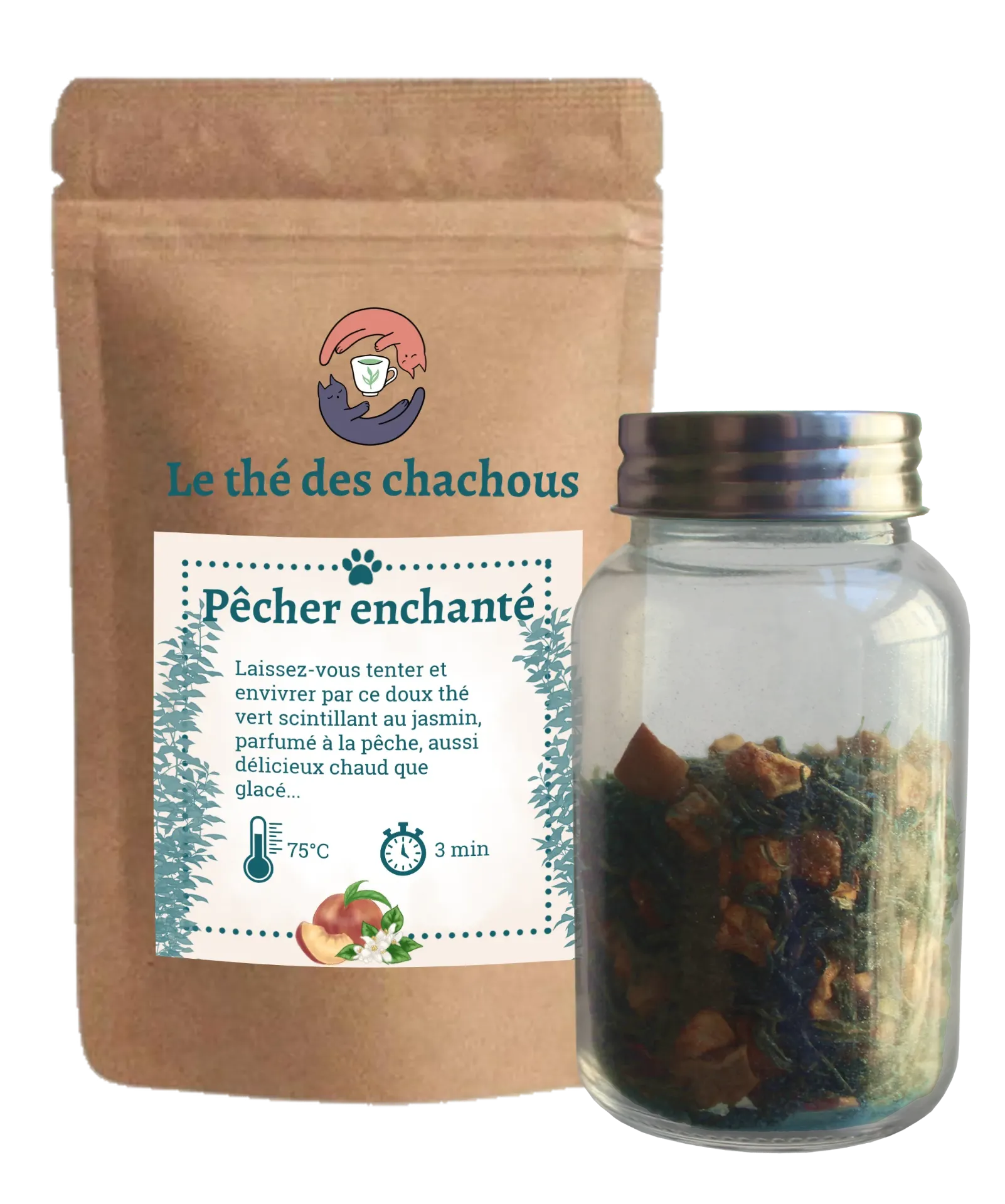 Thé "Pêcher enchanté"