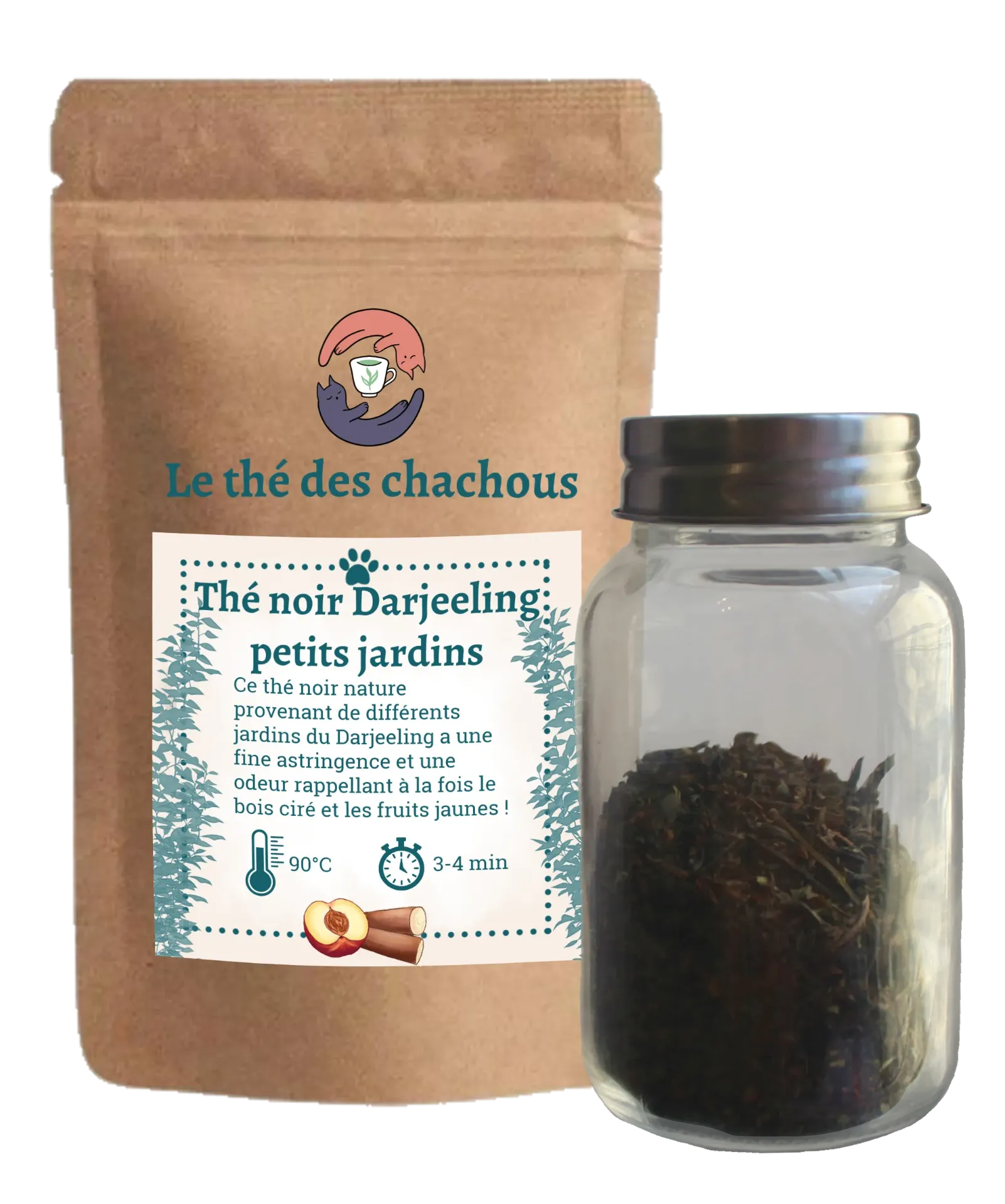 Thé noir "Darjeeling petits jardins"