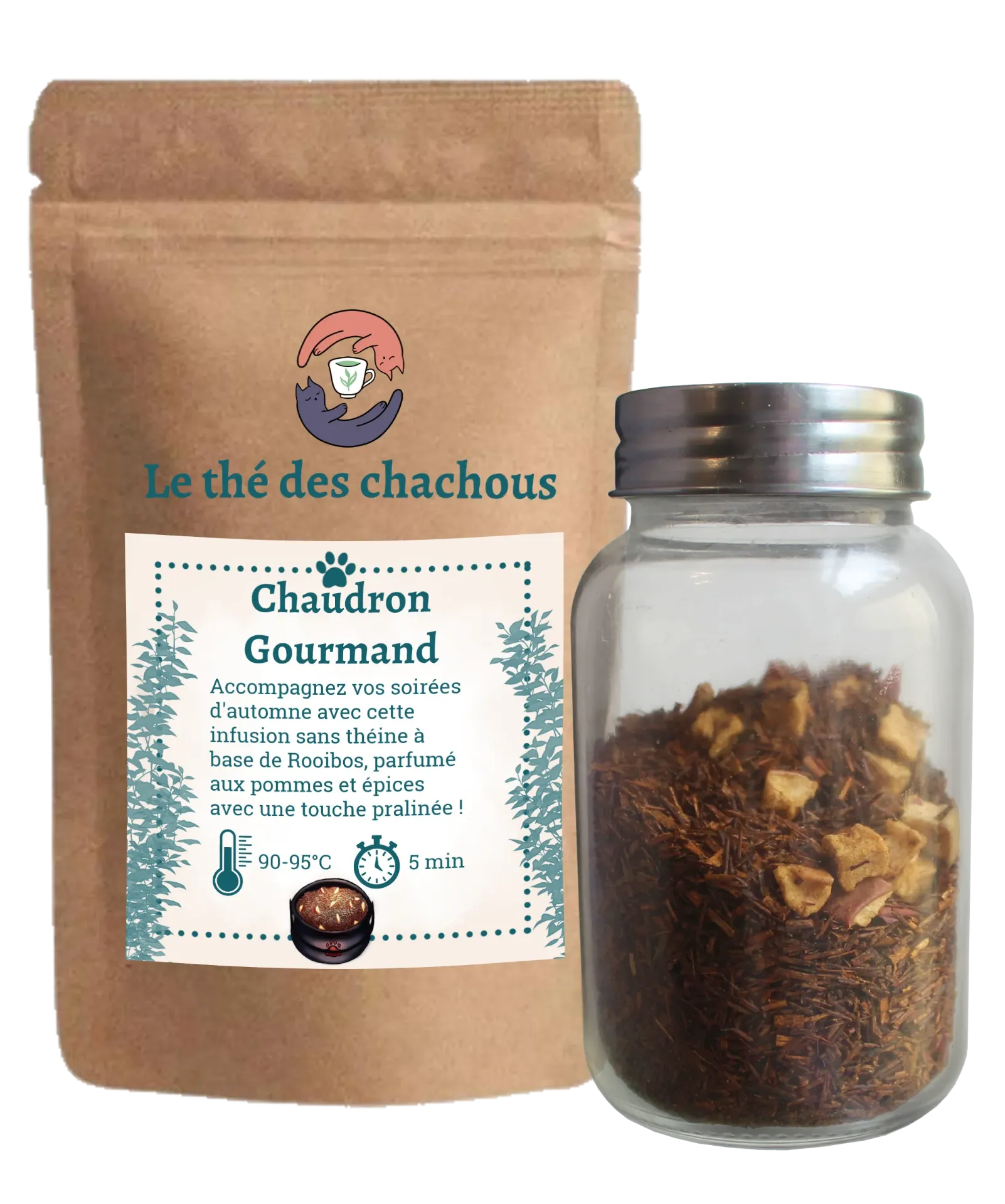 Infusion "Chaudron Gourmand" (50g, Pochette)
