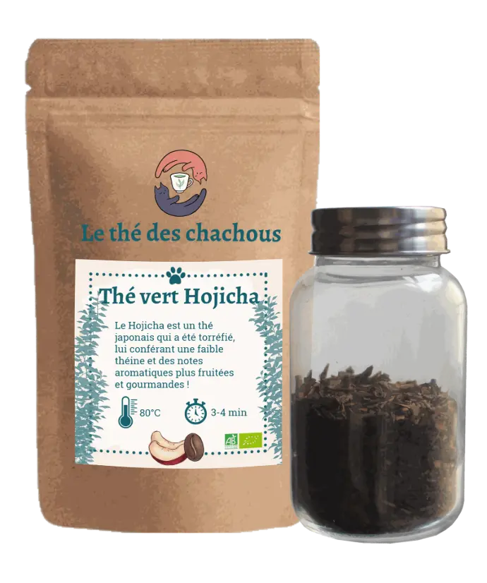 Thé vert Bio "Hojicha" (50g, Pochette)