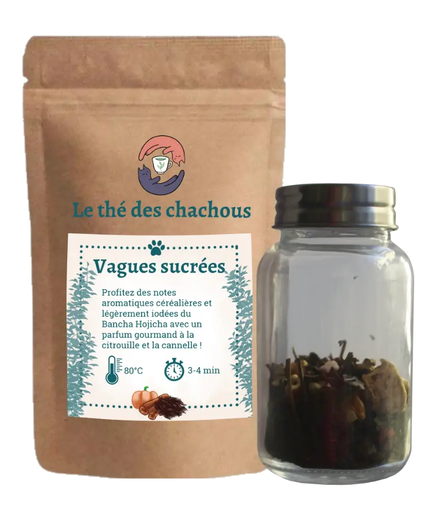 Thé "Vagues sucrées" (50g, Pochette)